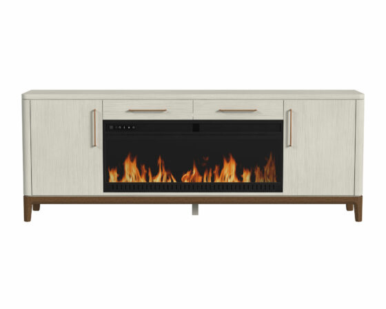 Pomona 80" Fireplace Console