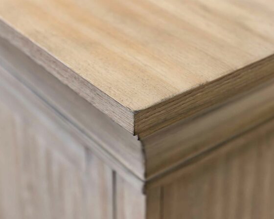 Willow Lane 80" Fireplace Console in Natural Oak