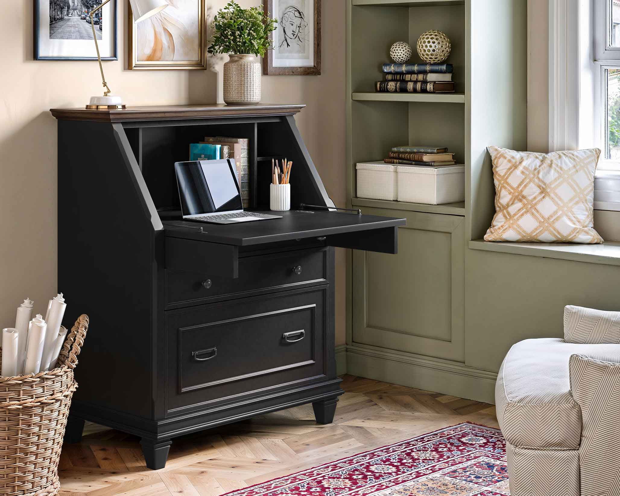Secretary Desk – Martin Furniture