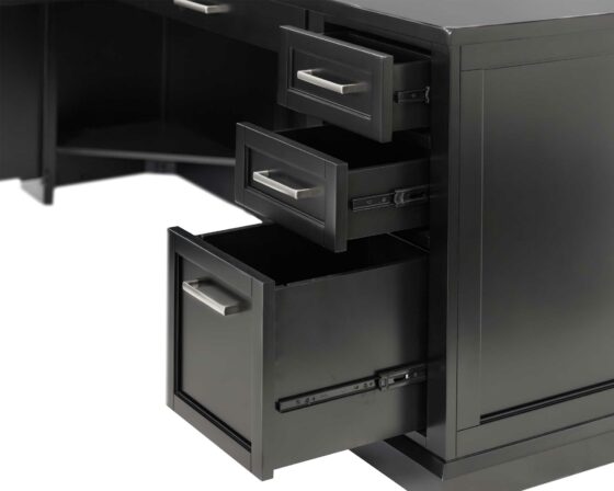 Abby Black IMAY684B-KIT - drawers open