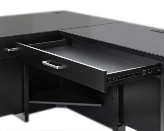 Abby Black IMAY684B-KIT - pencil drawer open