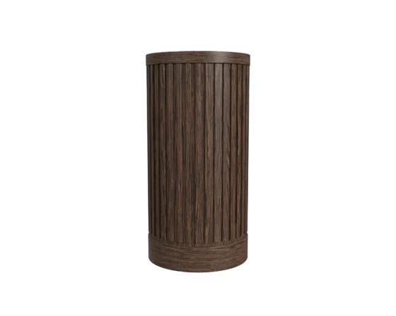 24" height Dark Chocolate Tulane Pedestal