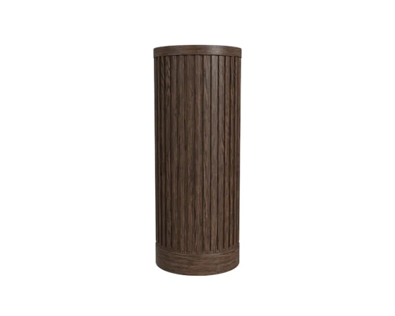30" tall brown tulane pedestal