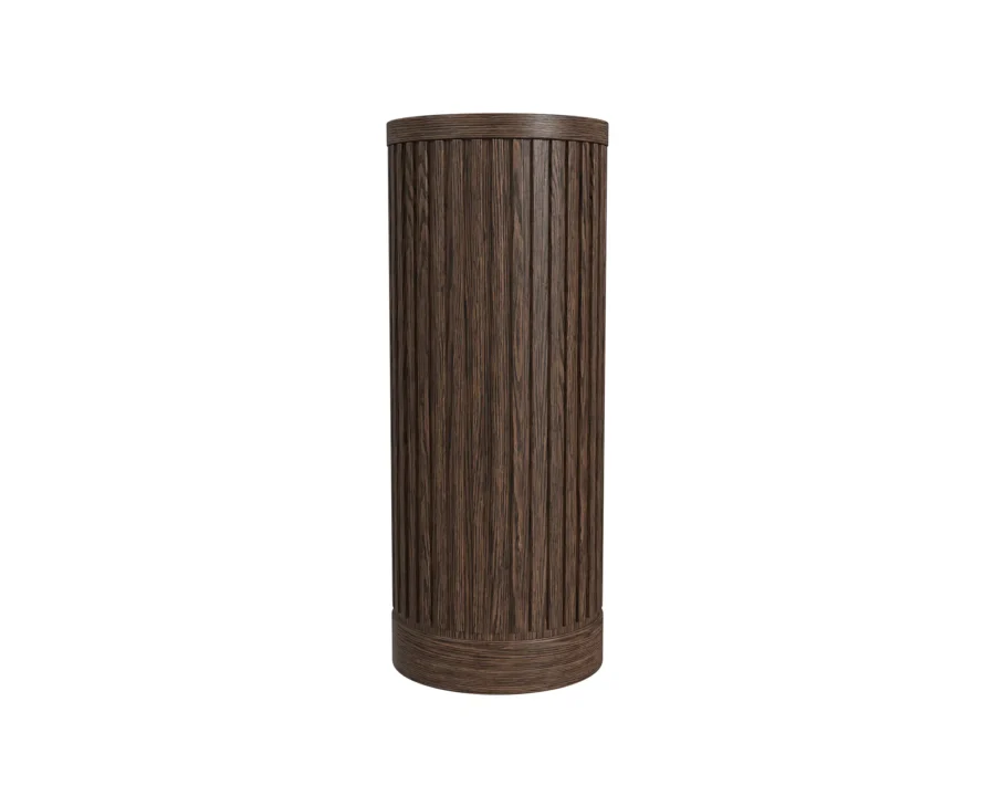 30" tall brown tulane pedestal