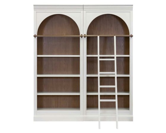 Two Albany Bookcases with ladder IMAL4094x2-IMAL402