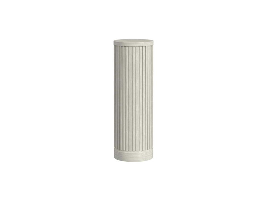 36" Tall White Tulane Pedestal