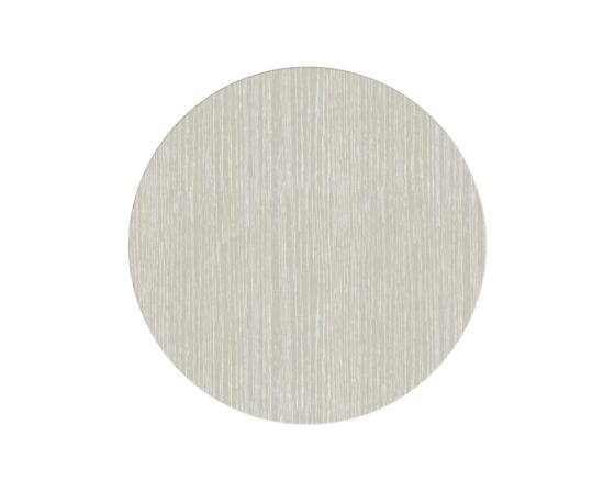 24" round white tulane end table