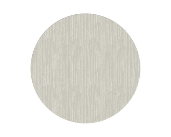 42" round white tulane coffee table