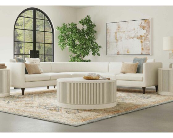 Tulane White Pedestal Room Scene 2