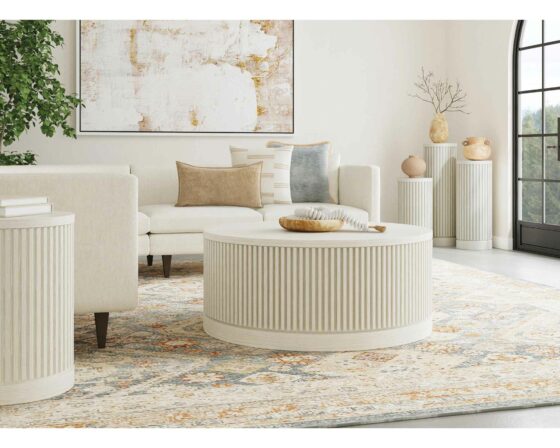 Tulane White Pedestal Room Scene