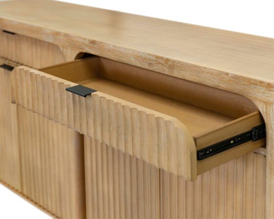 Knox Sand 70" drawer open