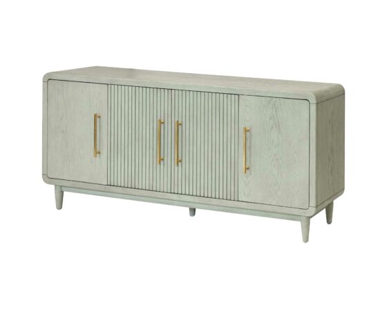 Camden Pistachio Four Door Console - angle