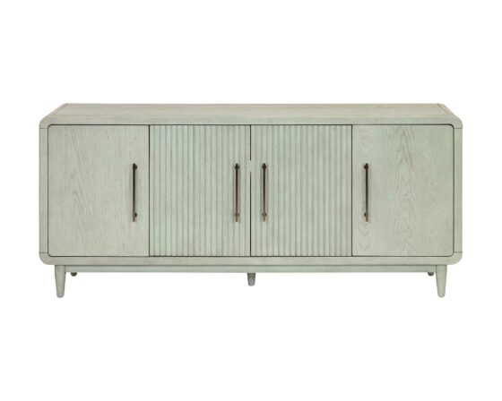 Camden Pistachio Four Door Console - straight