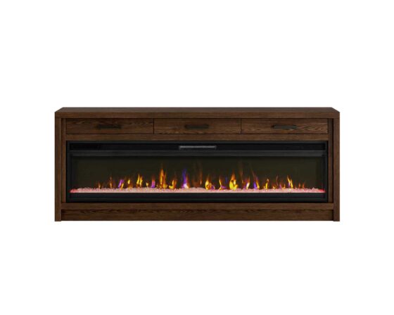 78" Revel Fireplace Console - front