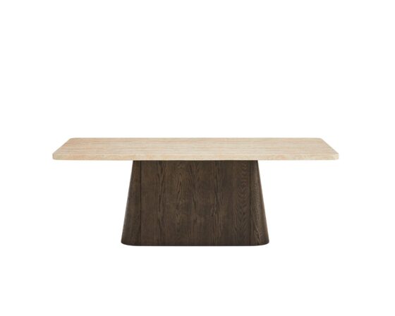 Sintra Dining with Faux Travertine Top