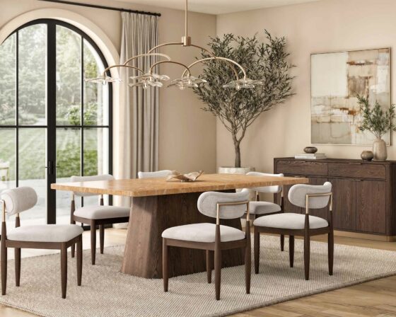 Sintra Dining with Marble top table
