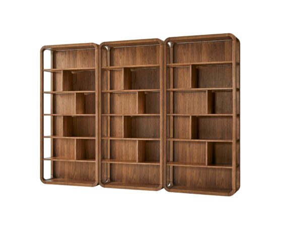 Bentley IMBE4086 Bookcase Library Wall Trio