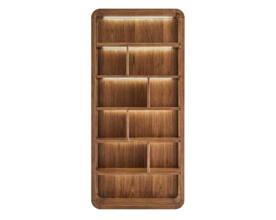 Bentley IMBE4086 Bookcase - LED lights on