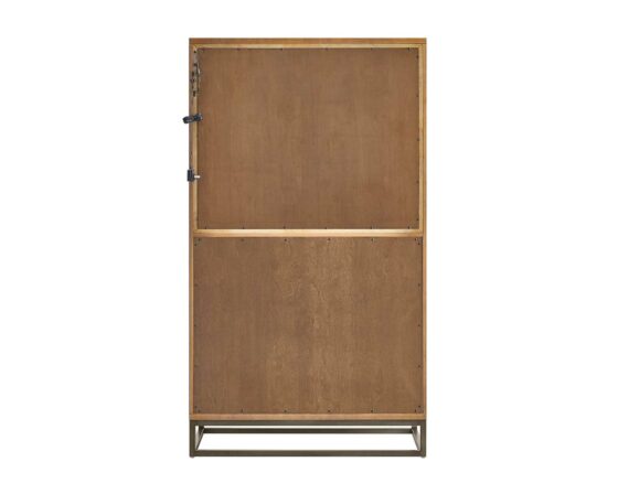 Duncan Bar Cabinet - doors closed - back